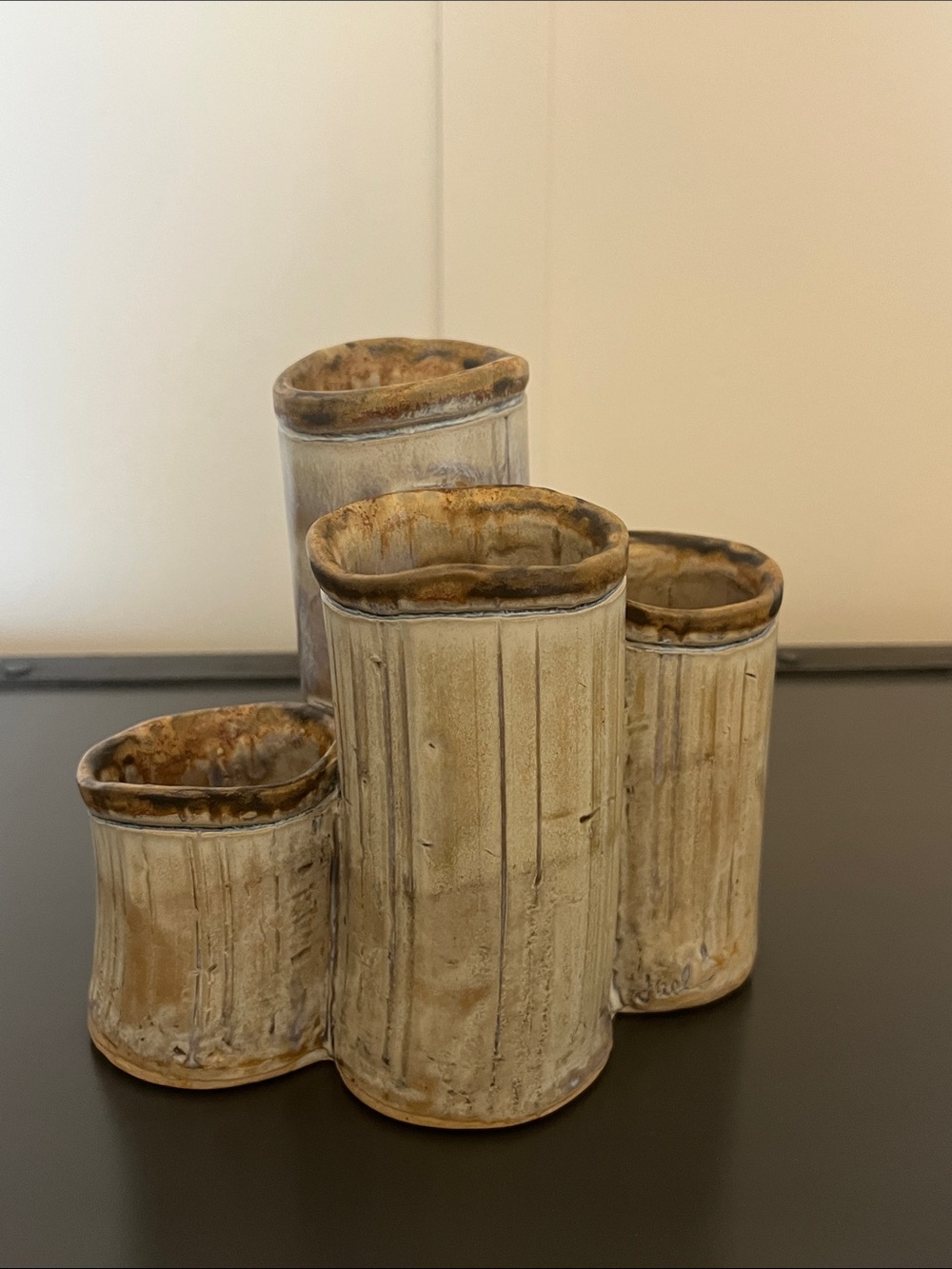 MULTI CYLINDER CERAMIC VASE